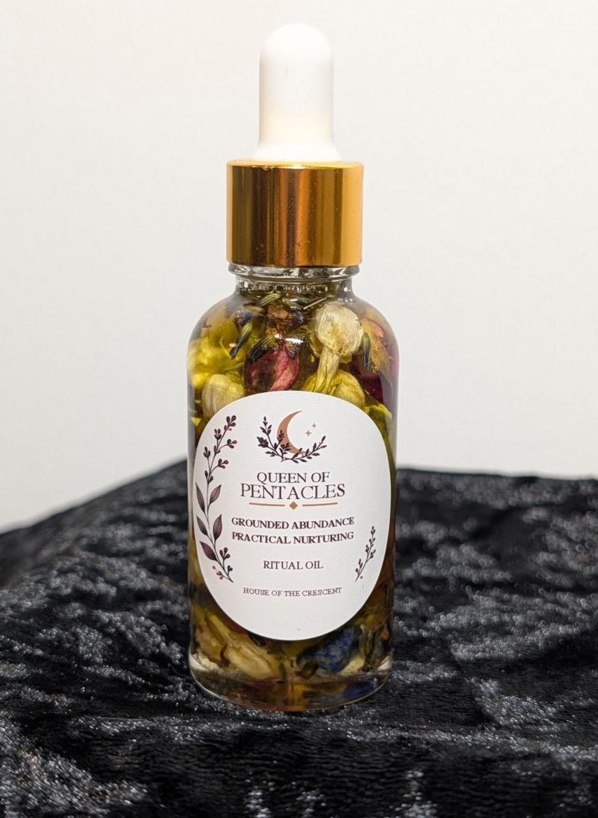 QUEEN OF PENTACLES Ritual Oil (Limited Edition)