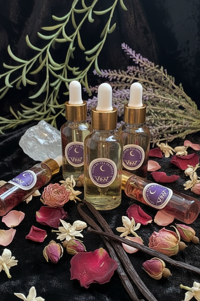 Vow Perfume Oil - Dark Vanilla Sacred Love Spell Oil
